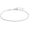 NADIR Cavigliera Donna Marlu' 20CV081 Snake in Acciaio Silver