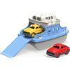 Green Toys Ferry Boat with Mini Cars Bathtub Toy, Blue/White