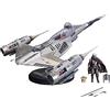 Hasbro Star Wars The Vintage Collection, Caccia stellare N-1 del Mandaloriano, Action Figure e Veicolo da 9,5 cm Ispirati alla Serie The Mandalorian