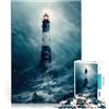 LKSDCBOT Puzzle 1000 pezzi per adolescenti Faro di Red Eye Giocattolo educativo intellettuale decomprimente Decorazioni e regali unici per la casa 75x50cm