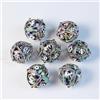 Elifel Dadi Set D&D Metallo 7 pezzi D4 D6 D8 D10 D12 D20 D% Drago 3D Cavo Poliedrici Dadi per Dungeons and Dragons Pathfinder Warhammer Giochi da Tavolo RPG MTG Giochi