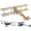 Your Day Mate Kit aeromodello Avro 504k Slow Flyer, scala 1:20, apertura alare 505 mm, kit aeromodello RC, aeromodello da costruire, componenti in legno di balsa tagliati al laser, 505 x 390 x 152 mm, 70 g RTF