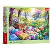 Trefl - Picnic nel prato - 1000 pezzi - Puzzle fai da te, intrattenimento creativo, puzzle classico per adulti e bambini dai 14 anni in su