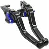 XEXJHQQ Per Piaggio Per Fly 50 125 150 4T Per NRG Per Power DD DT Per Liberty Accessori Per Moto Leve Freno Frizione Corte Set Leve Freno Frizione(Black Blue)
