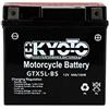 Kyoto Batteria moto Kyoto GTX5L-BS (YTX5L-BS) - Senza manutenzione - 12 V 4 Ah - Dimensioni: 114 x 71 x 106 mm compatibile con APRILIA Scarabeo 100 2T 100 2000