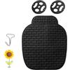 LOLANIUT 49 x 60 cm Cuscino Auto Guidatore, Cuscino Sedile Auto, Cuscino per Auto, per sedili Anteriori, per sedili Auto, sedili Anteriori, per sedili Auto e sedie da Ufficio