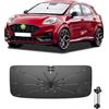 Ruiya Compatibile con Ford Puma | Escape | Focus | K*uga 2020-2026 2027 Ombrello Parasole Auto Parabrezza, Ombrello Parasole Auto Parasole Ombrello Auto Parasole per Parabrezza Puma Accessori