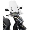 Generico Parabrezza alto completo di attacchi compatibile con SH 125 150 ABS 2020 2021 2022 2023 2024