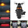 Teguangmei Striscia Flessibile Moto Rossa + Giallo 48 LED LED Indicatore di Direzione/Luce di Marcia/Luce di Coda/Luce di Stop/Luce di Stop/Luce Targa Impermeabile 12V DC Universale