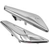 Ollanoos Coppia 51117338569 parafango anteriore, ricambio per BMW X3 X4 F25 F26 2015-2018, sostituisce 51117338570