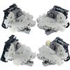 APM-Autoteile Frankberg 4x Attuatore Serratura della porta Anteriore Posteriore Compatibile con 8K2 B8 8KH Allroad Avant 8K5