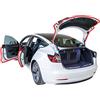Tesvolution® Kit di Tenuta, Guarnizione in Gomma fonoassorbente per Evitare Il Rumore del Vento e Il Rumore di Guida Come Accessorio e Tuning