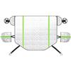 Generico Fatto Su Misura Parasole Auto Esterno Compatibile con Citroen C4 Grand Picasso SpaceTourer,antivento,Protezione dal gelo,antineve e antisole(silver)