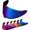PSLER Visiera per Casco per Shoei NXR2 Z8 Visiera Colorata per RF-1400 CWR-F2 CWR-F2R X-Fifteen X15 X-SPR Pro Protezione UV per Moto Accessori di Ricambio per Visiera Protettiva(Arcobaleno)