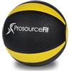 ProsourceFit Weighted Rubber Medicine Ball for Full Body Workouts, 6 lb
