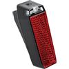 AXA Nyx - Luce posteriore per bicicletta, 2 batterie AAA incluse, 400 m visibile, omologazione StVZO