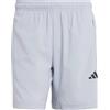 adidas Uomo Workout Essentials Base Woven Short Shorts, Halo Silver, S 9 inch