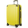 Hauptstadtkoffer Spree - Valigia rigida di medie dimensioni, TSA, 4 ruote, trolley, valigia da viaggio, espandibile, 65 cm, 74 litri, LEMON