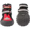 KONG Scarpe sportive per cani molto grandi, 4 pezzi, taglia XL, protezione zampe di alta qualità con imbottitura, comode scarpe per cani, uso semplice e sicuro, materiale robusto e lavabile