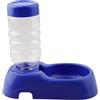 Helilyco Distributore automatico di acqua per animali domestici da 350 ml per gatti e cani piccoli animali fontana alimentatore ciotola bottiglia materiale plastico sicuro e pratico