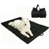 PORFOYO Coperta per Cani Da Viaggio: 120 X 70 Cm Tappetino Coperta per Animali Domestici Da Esterno, Portatile Cuscino Cane Impermeabile per Cani E Gatti, Viaggio in Campeggio, Parco