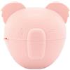 Nuby - Scatola ciuccio Koala - Scatola ciuccio per gli spostamenti - Con apertura clip ciuccio - Sterilizzabile in microonde - Senza BPA - Rosa - 0m+