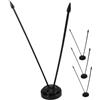 TOYANDONA 4 Pezzi Base Per Asta Portabandiera Supporto Per Asta Portabandiera Supporto Per Da Tavolo o Per Da Tavolo Base Per