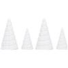 Respicefinem 4 Pezzi Avvolgibobina Spirale Jig Per Elettrocultura Giardinaggio Filo Rame Piante Interno Esterno Verdure Crescita Dimensioni S L ABS Facile Assemblaggio Coltivazione