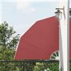 FWIKDUN Tenda da sole pieghevole per terrazza, grigio, 210 x 210 cm, come paravento pieghevole per balcone e terrazza, con pratica struttura pieghevole e frangivista