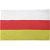 AZ FLAG Bandiera Ossezia del Sud 90x60 cm Poliestere 100D Asola | Uso interno ed esterno bandiera decorativa dell'Ossezia doppie cuciture e bordi rinforzati con guaina per asta