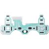 DAGIJIRD Sostituzione Flex Ribbon Circuit Board Film Conduttivo per PS3 Dual Shock 3 SA1Q160A Controller Tastiera Cavo Flex PCB Board