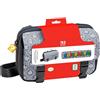 Game Traveler R.D.S. INDUSTRIES, INC. - Custodia da viaggio con licenza Game Traveler Deluxe, progettata per Nintendo Switch, Nintendo Switch 2, OLED, Super Mario Monogram (LV17SM)