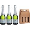 Generico SUPER OFFERTA BOX IN CARTONE 3 BOTTIGLIE di Moscato d'Asti FONTANAFREDDA DOCG 750ml, Ottima Idea Regalo !