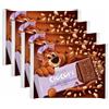Generico BauIi Ciocori, Barrette Ciocorì Snack di Cioccolato Latte con Riso Croccante 110g 4 Confezioni