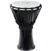 XDrum Primero Junior Djembe 31 cm in PVC - Corpo in plastica con sistema di accordatura tradizionale - Compatto e leggero, ideale per bambini e principianti - nero