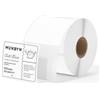 MUNBYN Etichette termiche quadrate MUNBYN 2x2, compatibili con molte stampanti termiche, forte adesione, etichette bianche per indirizzi/codici a barre, 750 etichette/rotolo