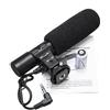 DAGIJIRD Microfoni stereo a filo 3V DC MS per Nikon D7000 D300s D5100 D5300 D3300 D3200 con schermo antivento