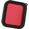 DAGIJIRD Fotocamera Rosso Lente Filtro Copertura Protettiva Subacquea Immersione Custodia di Ricambio per GoPro Hero 5 6 Fotocamera
