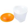 vhbw diffusore compatibile con Canon Speedlite 600EX-RT, 600EX, 90EX flash, fotocamera - plastica trasparente opaco, 11,5 x 12,8 cm
