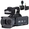 WAFOHSR 4 Ruota La Videocamera Vlog Con Touch Screen 4K UHD For Lo Streaming Live Webcam WIFI 64MP Fotocamere Digitali Messa A Fuoco Automatica Messa A Fuoco Accurata(32G SD Card,With Wireless MIC)