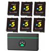CQJFCYBRA 2100mAh PJ-Osmo360, Compatibile For DJI, For Osmo Action 5 Pro 4 Batteria For Fotocamera Batteria Ricaricabile + Caricabatterie A 3 Slot(6Charger Set)