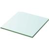 Lumanois Mensole in Vetro Trasparente 2 pz 30x30 cm, Mobili,Scaffalature,Scaffali e mensole per pareti, 3.96kg-3051551