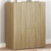 Lumanois Schedario Rovere Sonoma 60x32x77,5 cm in Legno Multistrato, Mobili,Armadietti e portaoggetti,Archivi, 18.9kg-840767
