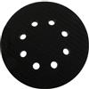 Tiardey Tampone per levigatrice, tampone in Spugna da 5 Pollici, 8 Fori, interfaccia per levigatura Curva, 1 Pezzo
