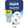 PROCTER & GAMBLE SRL Oral-b essential filo interdentale cerato menta 2 pezzi da 50 m