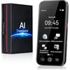 kentfaith Traduttore Vocale AI, 144 Lingue Online / 19 Offline, Traduzione Istantanea 0,2s, 98% Precisione, Touchscreen 5", Fotocamera 8MP, Foto/Testo/Voce, Viaggi/Studio/Affari -128G