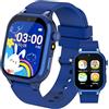 ELEJAFE Smartwatch Bambini, Orologio Smartwatch Bambini con 32 Giochi, Fotocamera, Sveglia, 3 Modalità Sportiva, Contapassi, Audiobook, Torcia, Musica, Orologio Bambino per Ragazza e Ragazzo Regalo