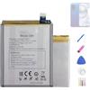 HIGHAKKU Batteria di ricambio compatibile con Oukitel C21 S80 con strumenti