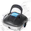 WYBOT Osprey 200 Max Robot Piscina Fuori Terra,Robot Pulitore Piscina Senza Fili,Parcheggio Automatico,Autonomia 100 Min,Doppi Motori,Filtrazione da 180 µm,per Piscine Fino a 80 m²(Grigio Scuro)