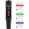 Forever Speed Misuratore pH Acqua 7 in 1, TDS Tester di Acqua pH/TDS/EC/ORP/SALT/S.G./TEMP con Display Retroilluminato, pH Metro Digitale per Acqua Potabile, Piscina, Acquacoltura marina, Acquario